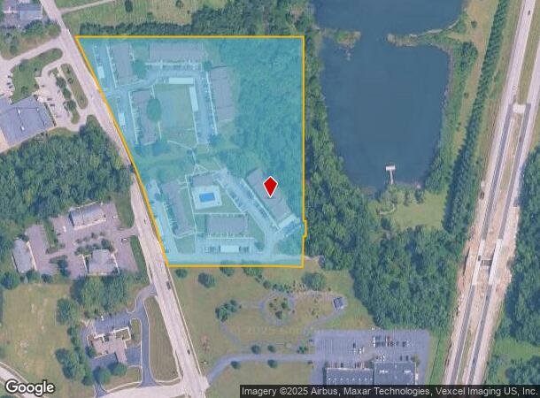 120 Abbey Ln, Chesterton, IN Parcel Map