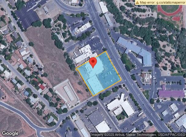  702 S Main St, Moab, UT Parcel Map