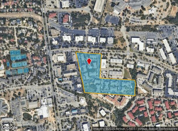 210 E Sonterra Blvd, San Antonio, TX Parcel Map