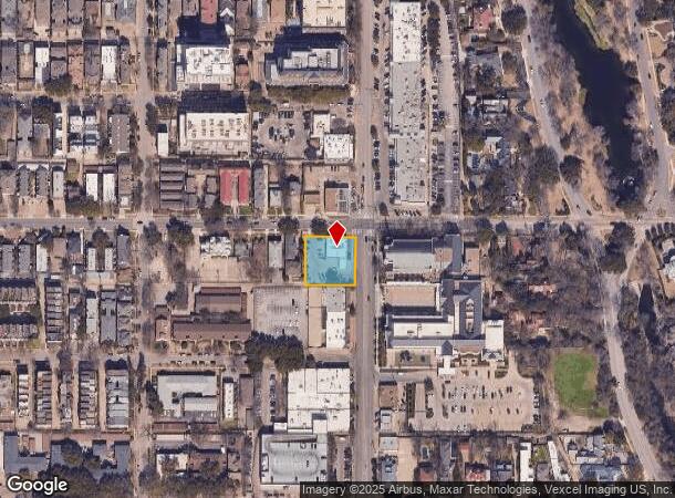 4236 Wycliff Ave, Dallas, TX Parcel Map