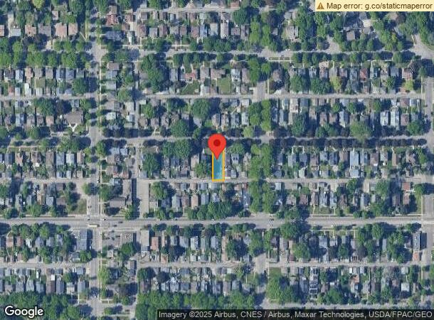  1106 Hawthorne Ave E, Saint Paul, MN Parcel Map