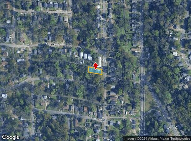  1136 Forest St, Birmingham, AL Parcel Map