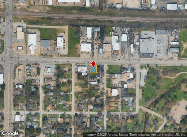  1112 E Abram St, Arlington, TX Parcel Map