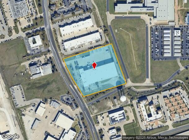  2401 Double Creek Dr, Round Rock, TX Parcel Map