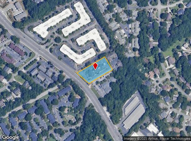 3800 Holcomb Bridge Rd, Peachtree Corners, GA Parcel Map