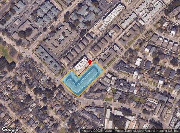 3110 Crestview Dr, Dallas, TX Parcel Map