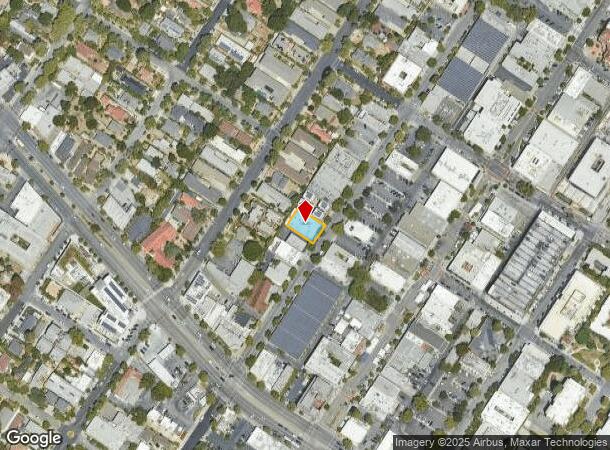  430 Cambridge Ave, Palo Alto, CA Parcel Map