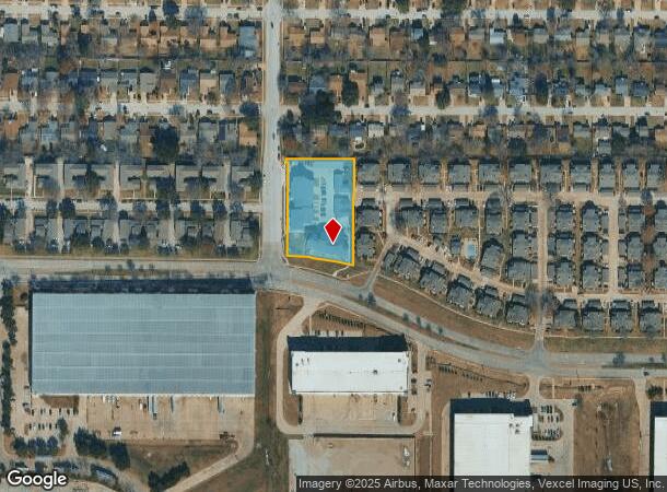 2201 E Arbrook Blvd, Arlington, TX Parcel Map