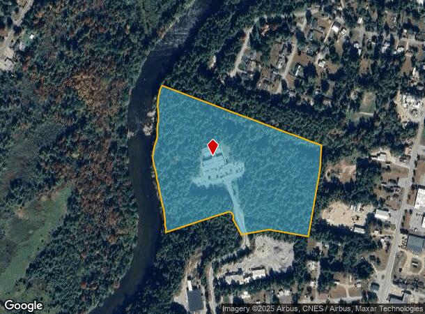  100 Industrial Park Rd, Keeseville, NY Parcel Map