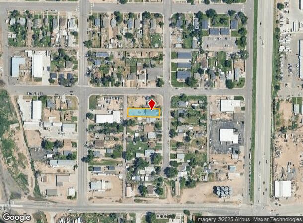 1509 3Rd Ave, Greeley, CO Parcel Map