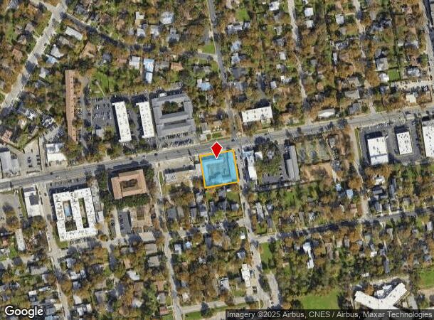 2627 Manor Rd, Austin, TX Parcel Map