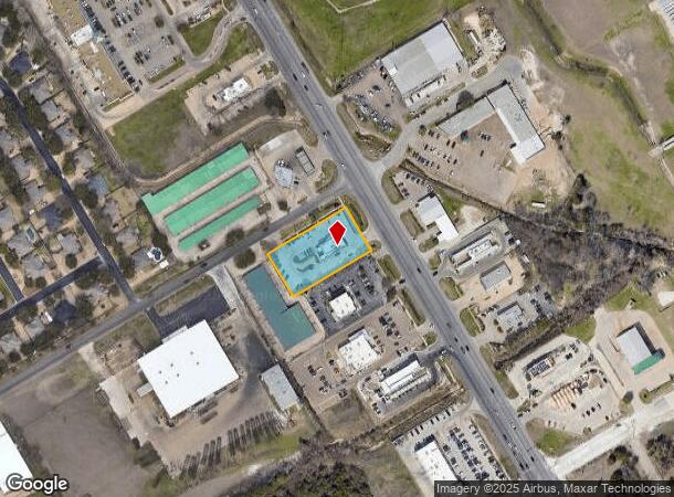  1501 Hewitt Dr, Woodway, TX Parcel Map
