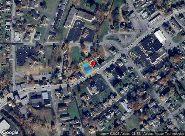  214 E Main St, Bridgeport, WV Parcel Map