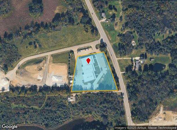 7160 S State Rd, Goodrich, MI Parcel Map