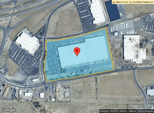  1600 Newlands Dr E, Fernley, NV Parcel Map