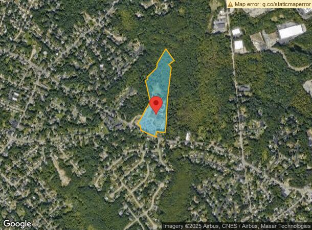  445 Central St, Stoughton, MA Parcel Map