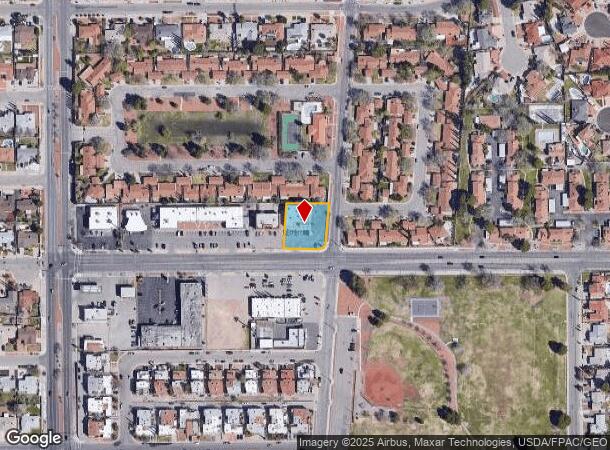  1855 Trawood Dr, El Paso, TX Parcel Map