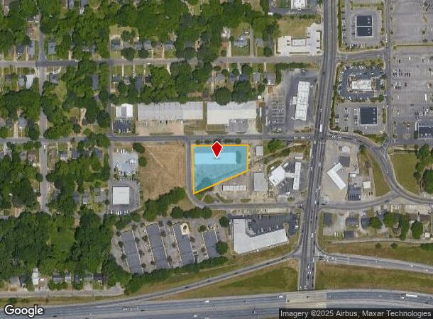 2750 Poplar St, Montgomery, AL Parcel Map