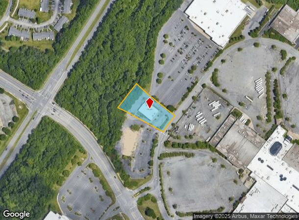 1070 Mall Loop Rd, High Point, NC Parcel Map