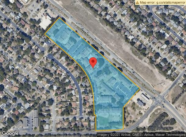  4620 Thousand Oaks Dr, San Antonio, TX Parcel Map