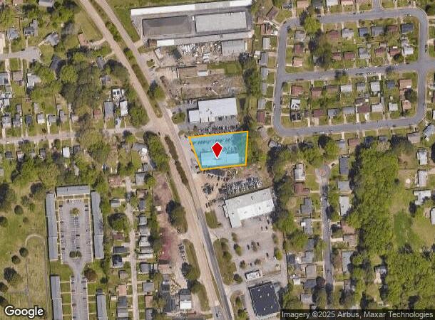  207 E Mercury Blvd, Hampton, VA Parcel Map
