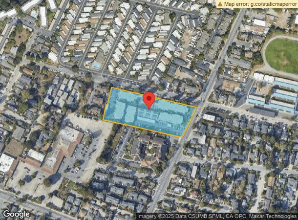  1630 Merrill St, Santa Cruz, CA Parcel Map