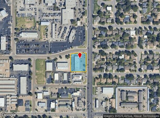  6302 Frankford Ave, Lubbock, TX Parcel Map