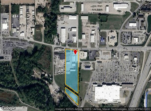  1311 Trenton Ave, Findlay, OH Parcel Map