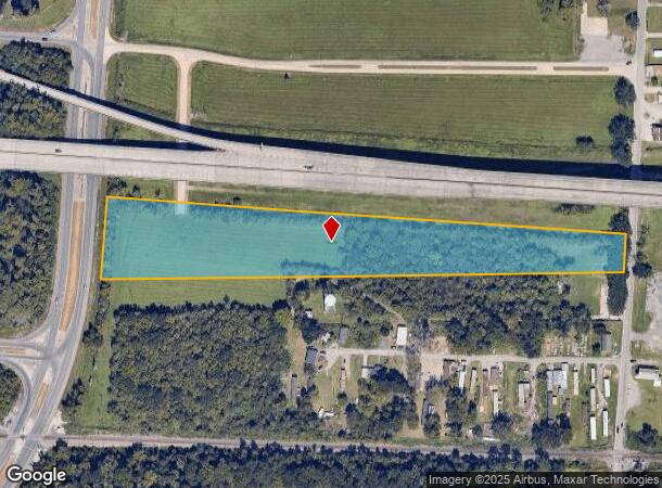 1025 Lake Palourde Rd, Morgan City, LA Parcel Map