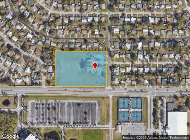 4020 Hammock Dr, Melbourne, FL Parcel Map