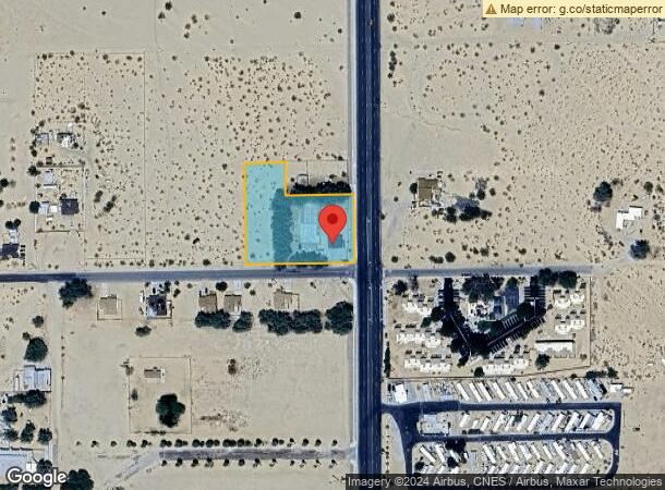  4488 Adobe Rd, Twentynine Palms, CA Parcel Map