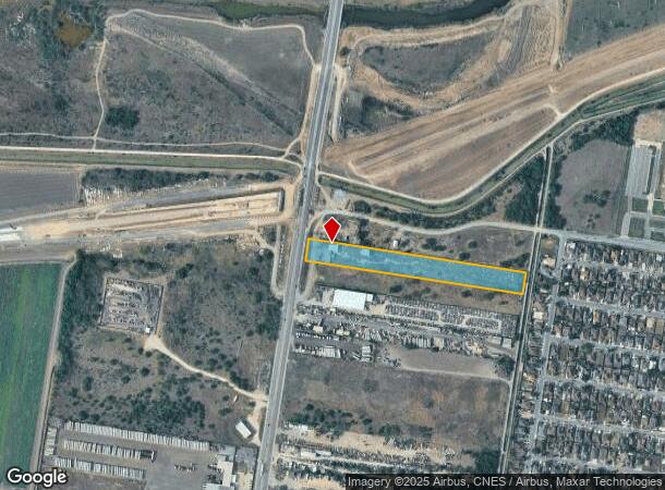 5805 S Jackson Rd, Pharr, TX Parcel Map