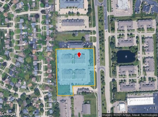 43243 Schoenherr Rd, Sterling Heights, MI Parcel Map