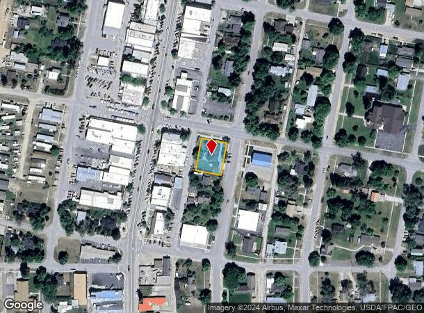  107 E 3Rd St, Stevensville, MT Parcel Map