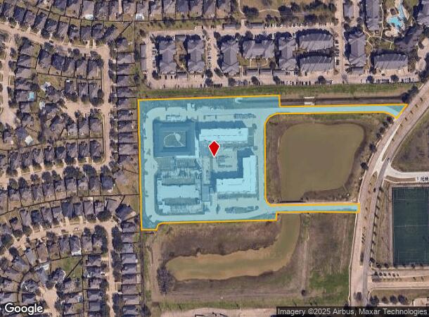  2680 Business Center Dr, Pearland, TX Parcel Map