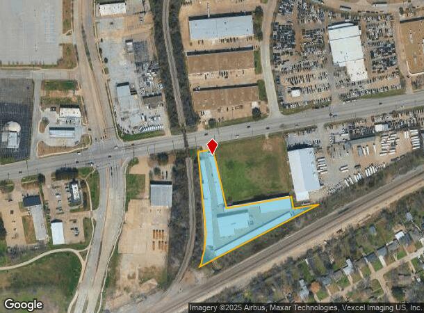 1830 E Division St, Arlington, TX Parcel Map