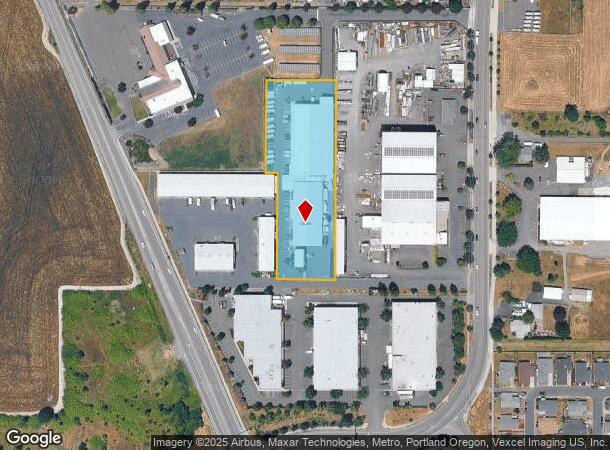 653 S Springbrook Rd, Newberg, OR Parcel Map