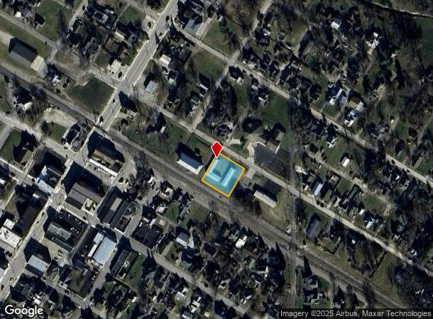  203 E Center St, Dunkirk, IN Parcel Map