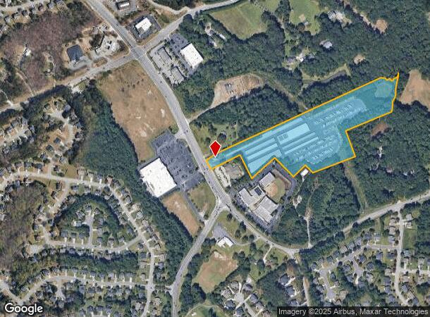  1172 Auburn Rd, Dacula, GA Parcel Map