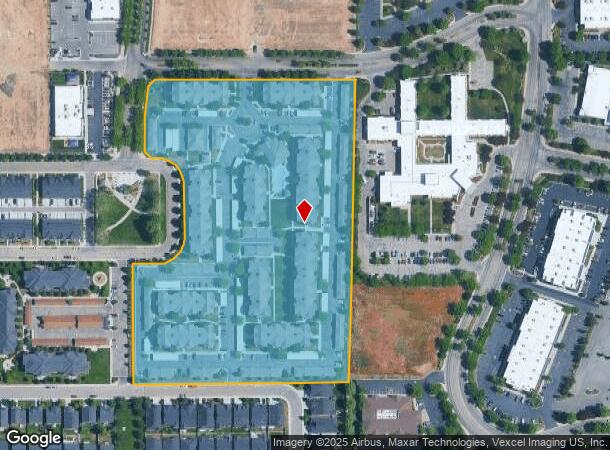  2020 S Luxury Ln, Meridian, ID Parcel Map