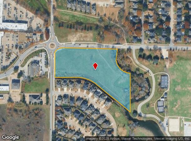  501 Whitley Rd, Keller, TX Parcel Map