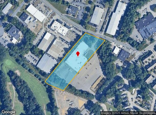  1299 County St, Attleboro, MA Parcel Map