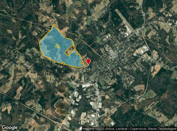  1081 Oil Mill Rd, Madison, GA Parcel Map