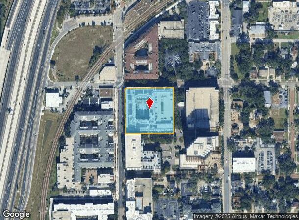  899 N Orange Ave, Orlando, FL Parcel Map