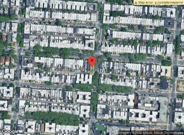  1480 President St, Brooklyn, NY Parcel Map