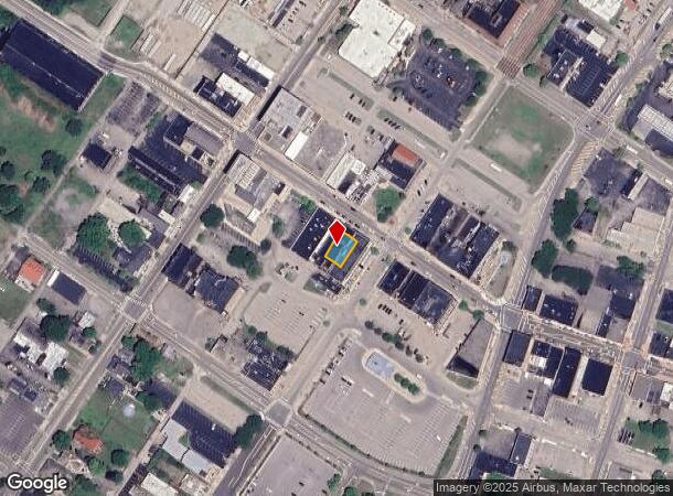  1050 Central Ave, Middletown, OH Parcel Map