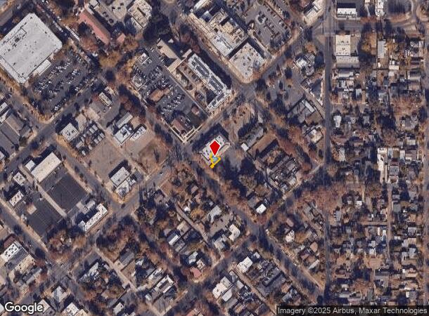 1600 G St, Modesto, CA Parcel Map