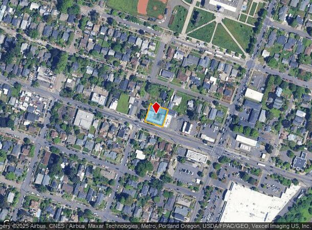  7025 N Lombard St, Portland, OR Parcel Map