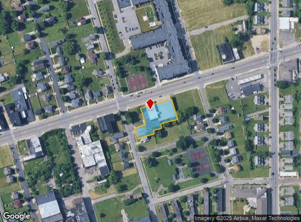  459 Broadway St, Buffalo, NY Parcel Map