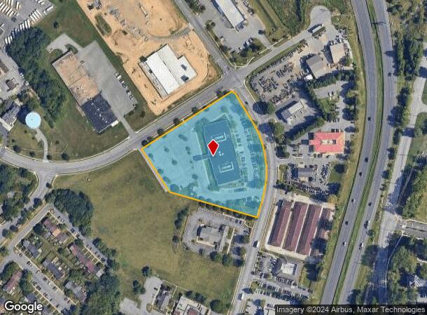  45 Thomas Johnson Dr, Frederick, MD Parcel Map